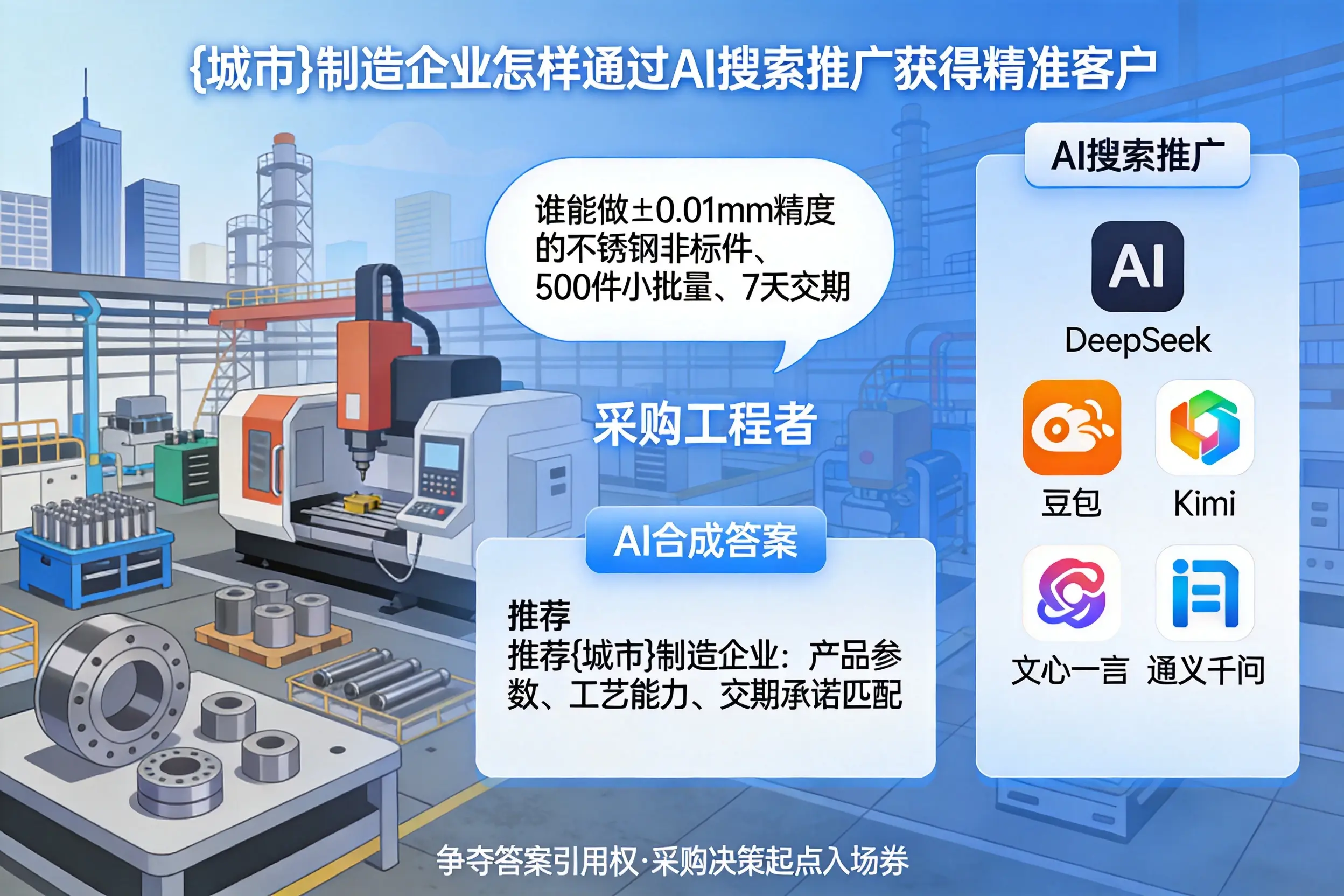 揭阳制造企业怎样通过AI搜索推广获得精准客户