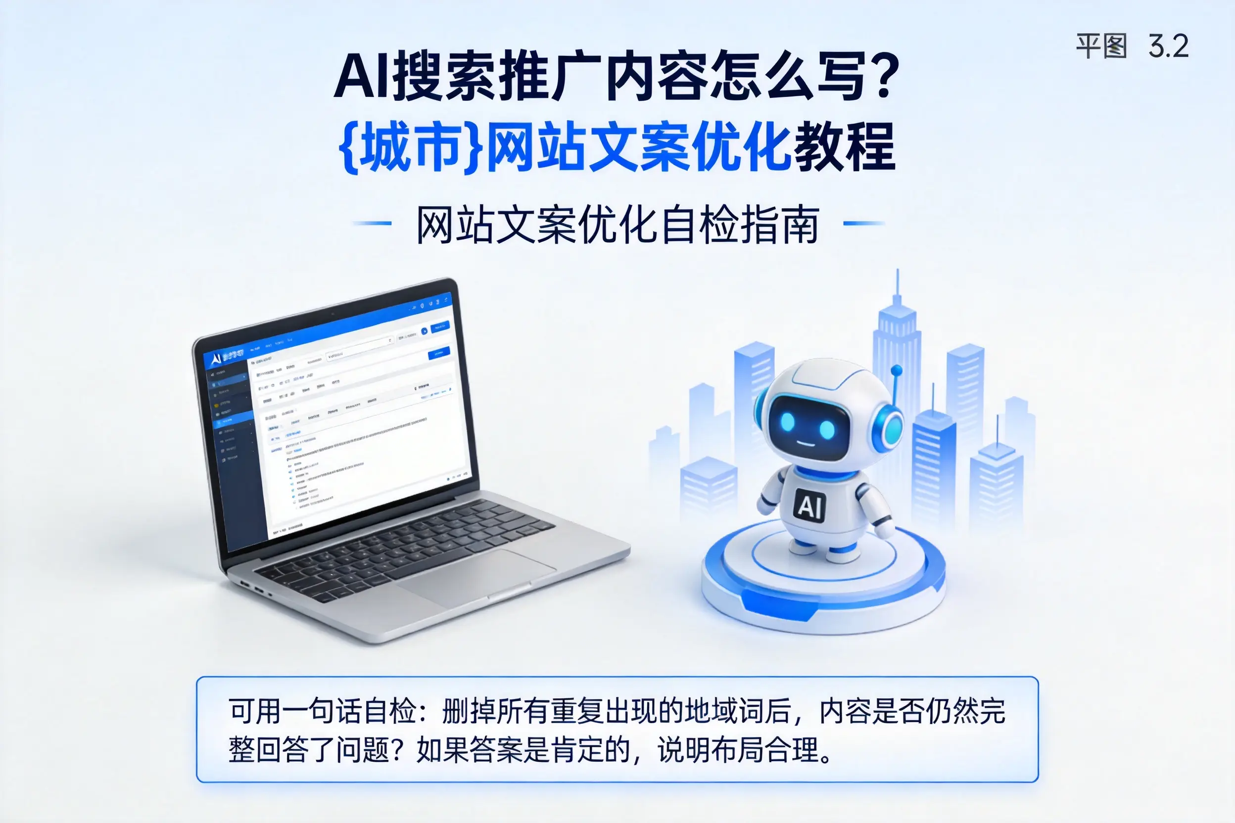 AI搜索推广内容怎么写？揭阳网站文案优化教程