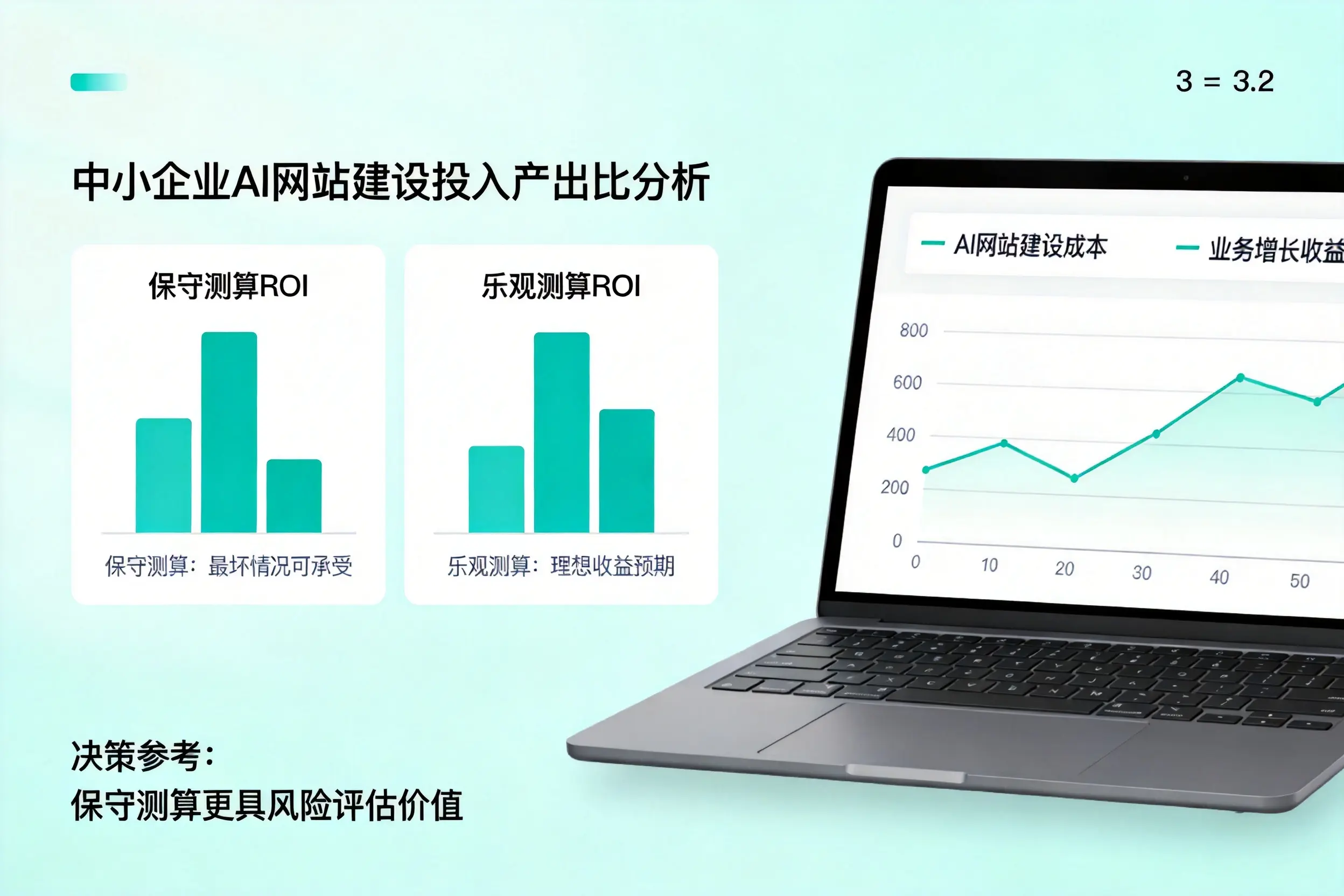 揭阳中小企业AI网站建设投入产出比怎么算?先看这份分析