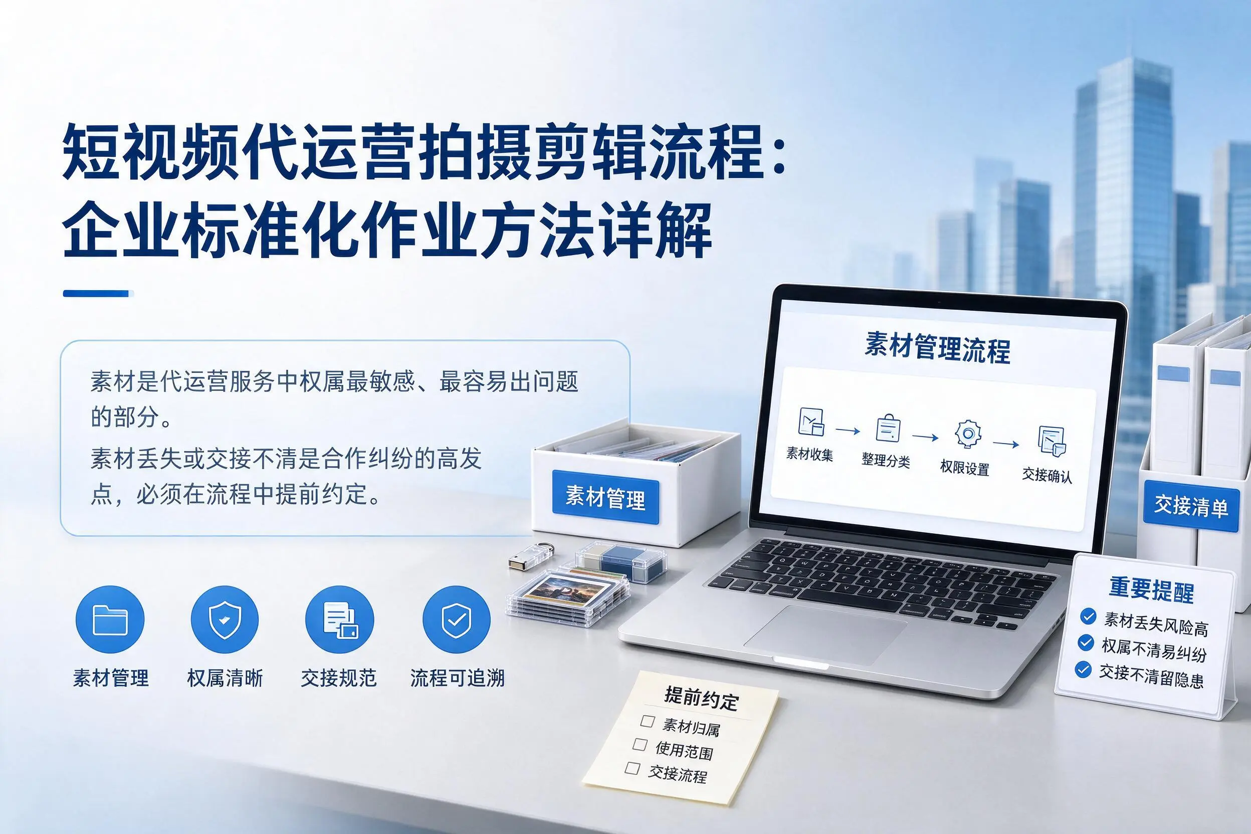 短视频代运营拍摄剪辑流程：揭阳企业标准化作业方法详解