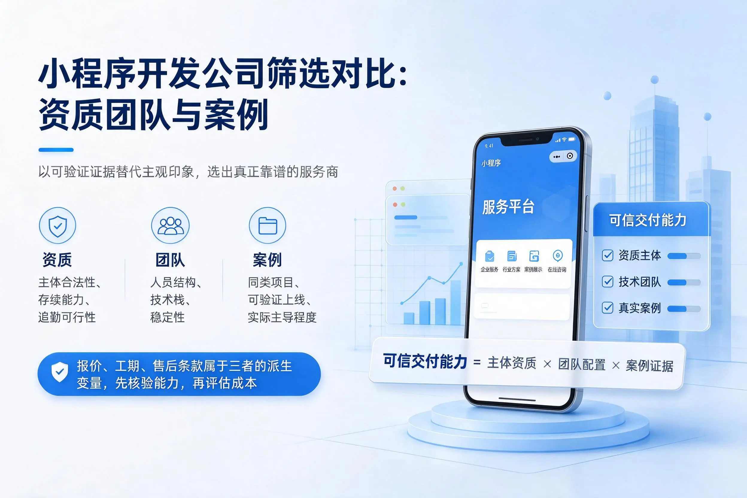 揭阳小程序开发公司筛选对比：资质团队与案例