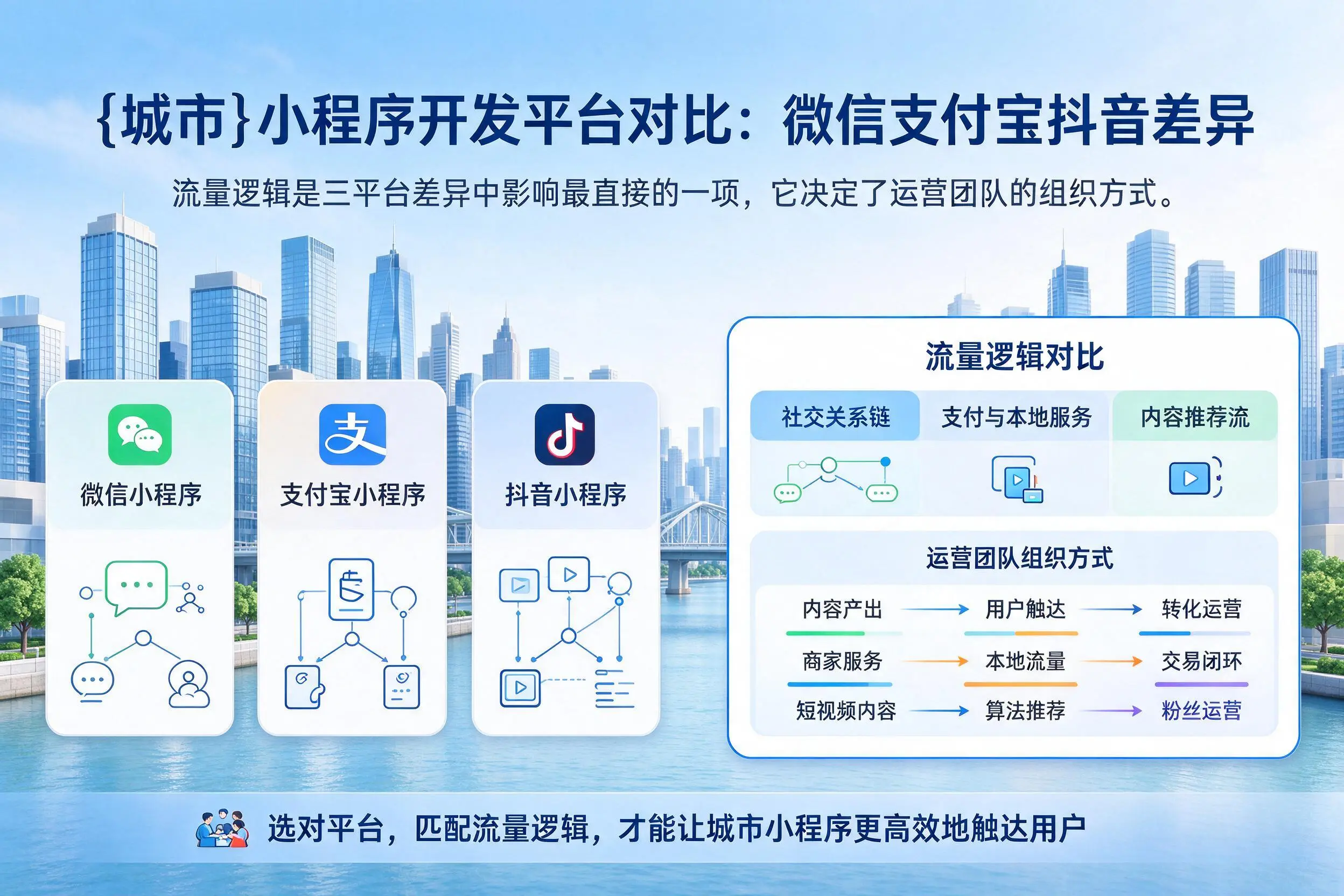 揭阳小程序开发平台对比:微信支付宝抖音差异