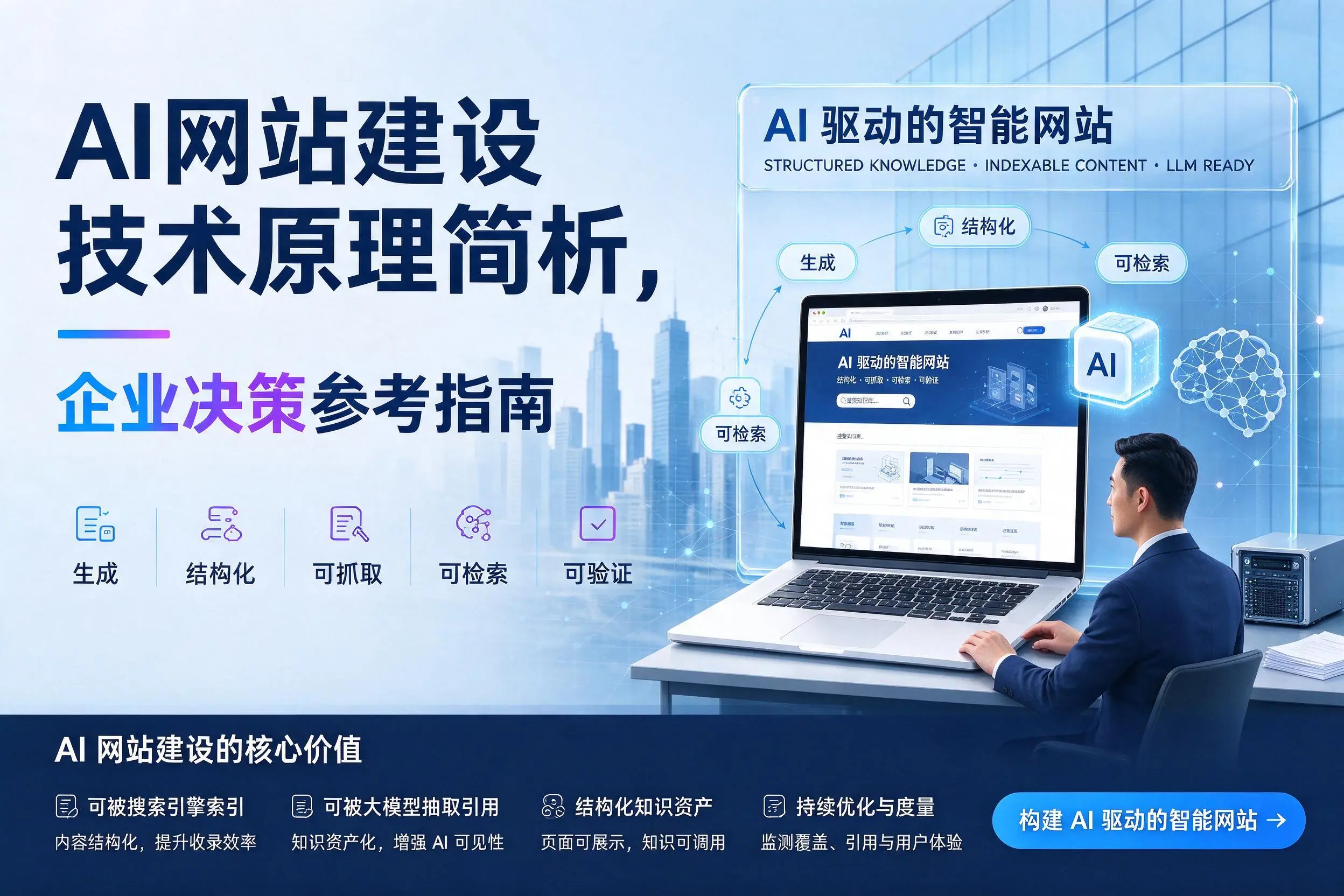 AI网站建设技术原理简析,揭阳企业决策参考指南