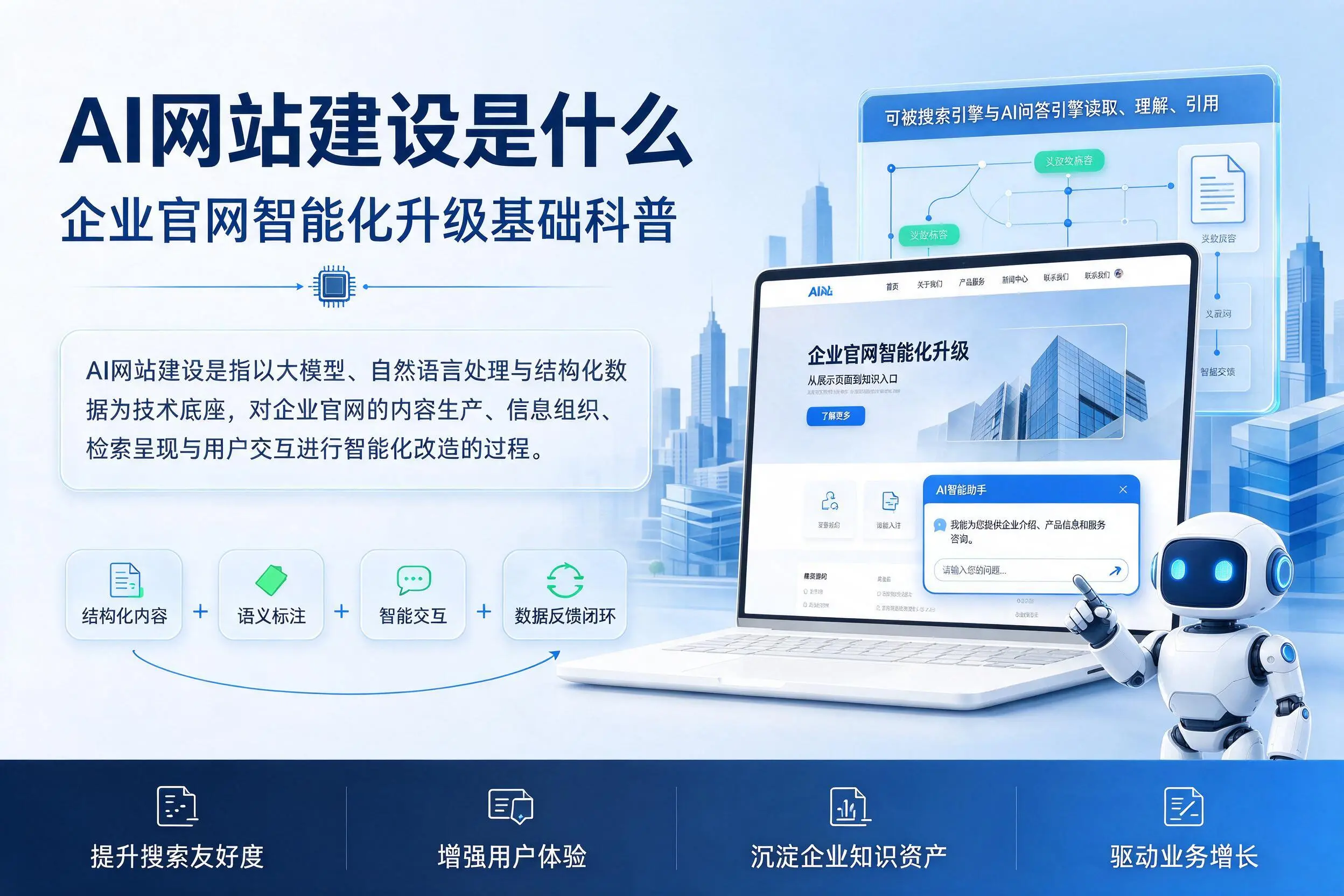 AI网站建设是什么：揭阳企业官网智能化升级基础科普